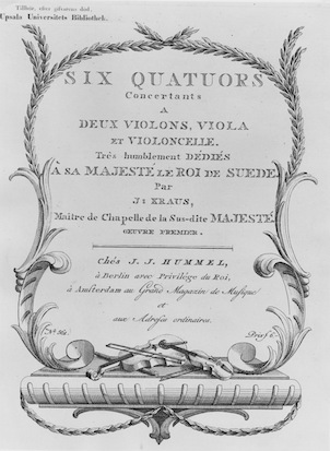 Title page of Six Quators.